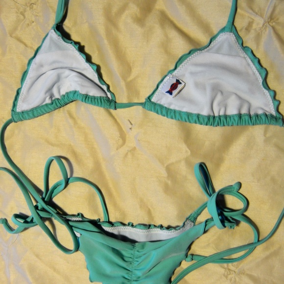 Turquoise Bikini - Picture 2 of 3